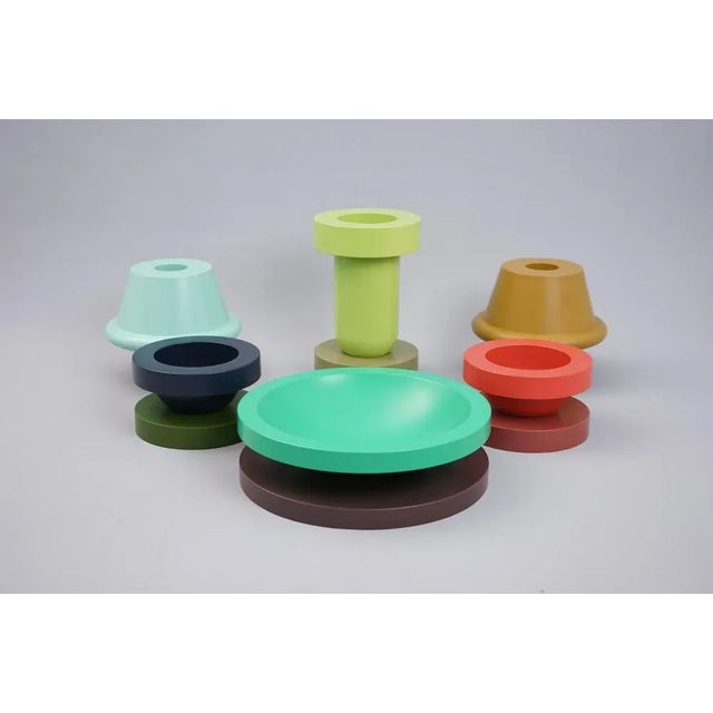 Plastic Postmodern Bowl by Ettore Sottsass for Marutomi, 1997 For Sale - Image 7 of 8