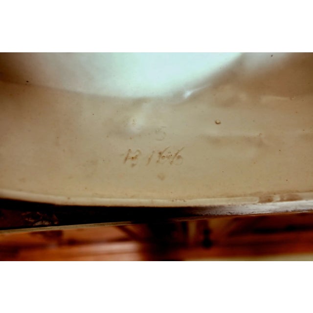 Ceramic Stoneware Sculpture of Young Couple from Royal Dux For Sale - Image 7 of 8