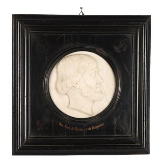 Marble Portrait of Jules Dumoutet For Sale