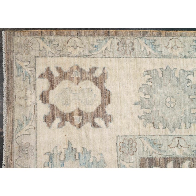 Early 21st Century Oushak Rug 10' x 13'10" #21381 For Sale - Image 5 of 8