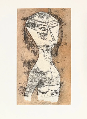1947 Paul Klee Engraving 24 Saint of the Inner Light 1921 Reproduction