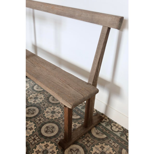Wood Antique Wooden Church Pews, 1890s, Set of 2 For Sale - Image 7 of 10