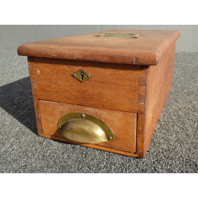 Vintage Solid Wood Cash Drawer Chairish