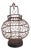 Chinese Hanging Wire Lantern, C. 1950 For Sale