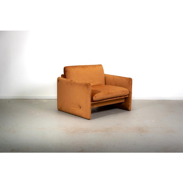 Simone Armchair by Kazuhide Takahama for Simon International, 1980s For Sale - Image 12 of 14