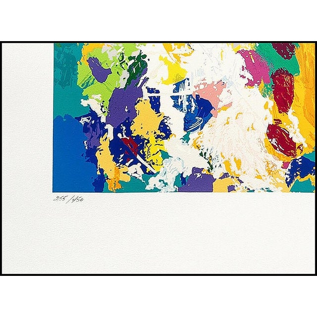 Abstract Expressionism Portrait of the Cheetah, LeRoy Neiman For Sale - Image 3 of 5