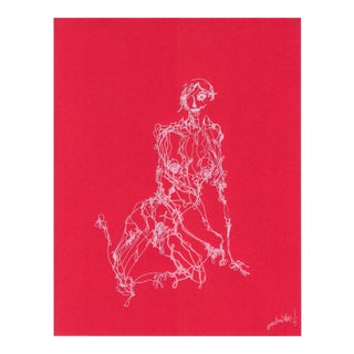Michael Alan, Buck Naked, 2021, Silkscreen on Paper For Sale