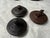 Mid 20th Century Vintage Chinese YiXing Small Teapots Dragon Motif Brown/Dark 20th C. - Set of 3 For Sale - Image 5 of 12