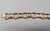 Napier Vintage Signed Napier Goldtone Emerald Cut Faux-Topaz Bracelet For Sale - Image 4 of 10