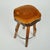 Wood Bar Stools in Burr Wood, 1970s, Set of 3 For Sale - Image 7 of 18