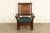 Mission Gustav Stickley Antique Mission Oak Arts & Crafts Rocking Chair | Circa 1910 For Sale - Image 3 of 13