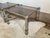 1960s Pair of Metal Deco Tables With Smoked Glass Tops, 1960's, French For Sale - Image 5 of 17