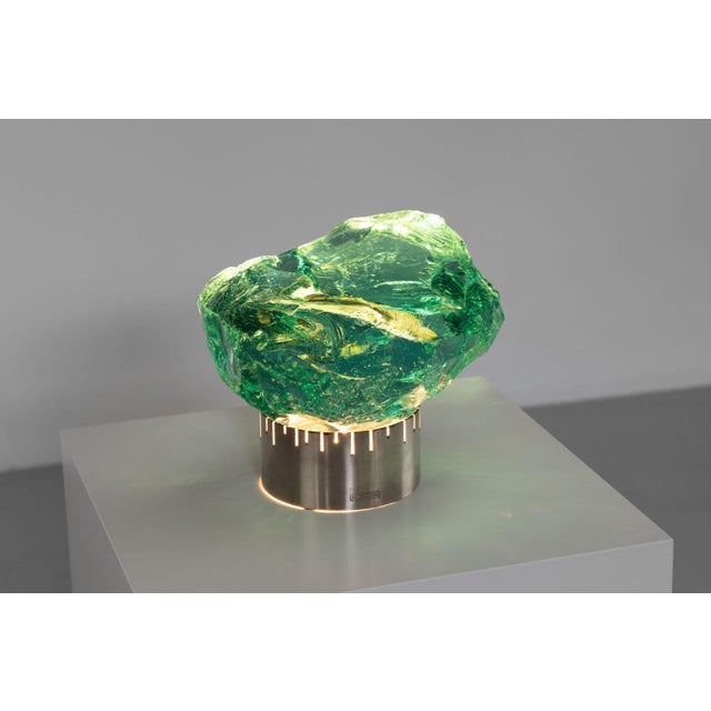 Table Lamp attributed to Max Ingrand for Saint Gobain, France, 1960 For Sale - Image 17 of 18