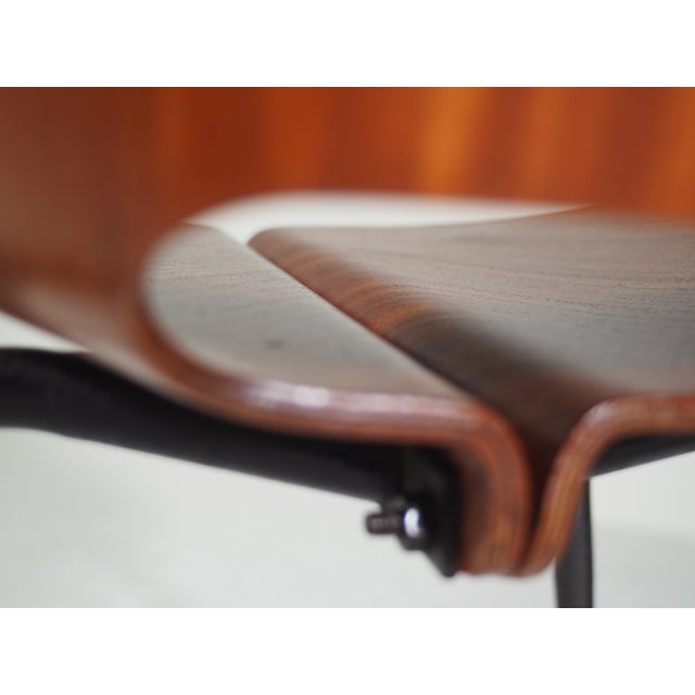 Black Chairs by Carlo Ratti for Industria Legni Curvati, 1955, Set of 2 For Sale - Image 8 of 12