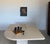 A handmade, hardwood chess/checkerboard re-imagined as a display base/tray for new, old stock carved marble stemware. This...
