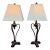 French Country Vintage Table Lamps, Pair For Sale