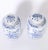 Chinese Pair of Blue and White Porcelain Lotus Ginger Jars For Sale - Image 3 of 8