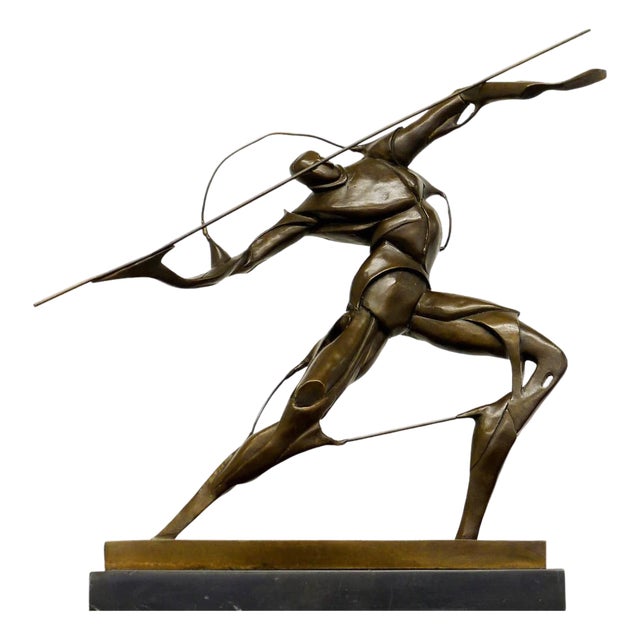 Bronze Sculpture in the style of Umberto Boccioni For Sale