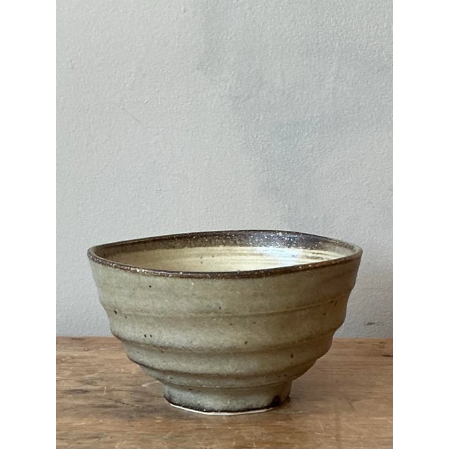Vintage Boho Studio Pottery Bowl For Sale In West Palm - Image 6 of 9