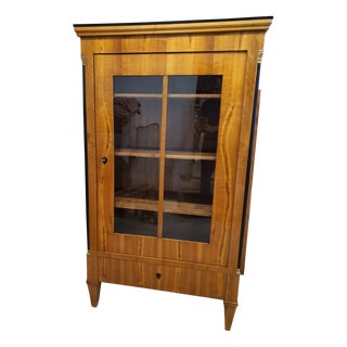 Neoclassical Display Cabinet in Cherry Wood, 1810 For Sale