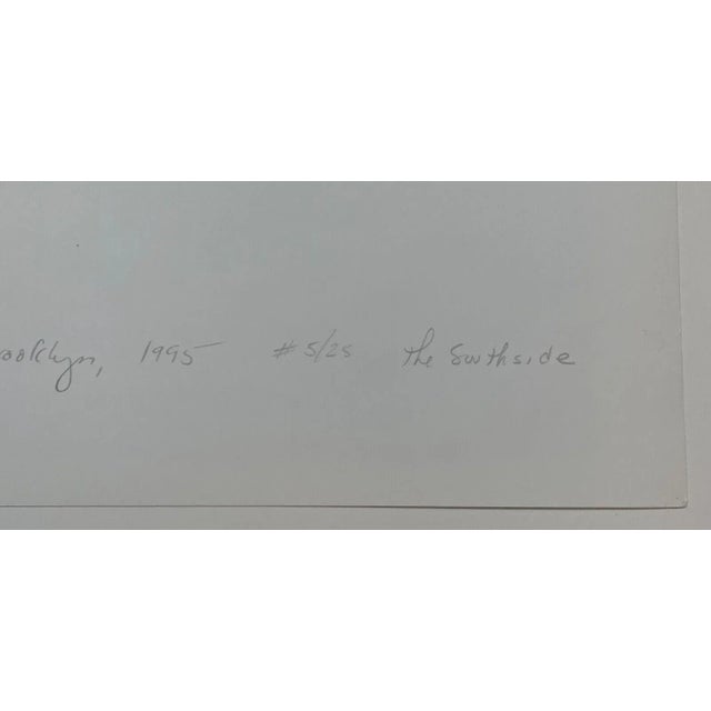 Black Vincent Cianni 'rollerbladers E River Pier Williamsburg Brooklyn' Nyc Photograph For Sale - Image 8 of 8