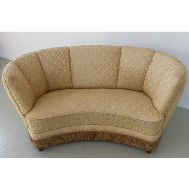 Art Deco Danish Banana Sofa, 1940s For Sale - Image 18 of 18
