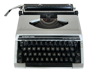 Mid-Century Portable Typewriter from Silver Reed