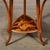 Art Nouveau Inlaid Naturalist Marquetry 2-Tier Side Table Signed Emile Galle For Sale In New York - Image 6 of 18