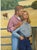 An original art work, painting from a Harlequin Romance Book Cover. The Illustration or Painting is signed "Graf" and...
