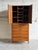 Mid 20th Century In Style of Richard Artschwager Walnut Gentleman’s Chest Mid Century Modern Tall Dresser Cabinet For Sale - Image 4 of 10