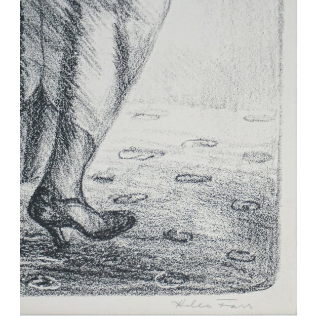 Art Deco Era Fashion Drawing -- The Flapper by Helen Farr Sloan For Sale - Image 4 of 4