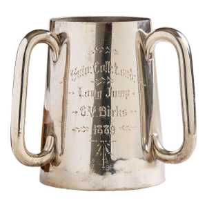 1890s Silver Plate 3-Handled Regatta Trophy
