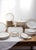 1950s French Dinnerware with Gold Trim from Limoges Porcelain, 1950s, Set of 53 For Sale - Image 5 of 16