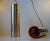 Metal Danish Trombone Pendant Lamps by Jo Hammerborg for Fog & Morup, 1960s, Set of 2 For Sale - Image 7 of 9