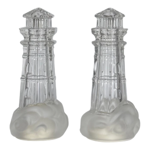 Lenox Lighthouse Maritime Nautical Motif Salt & Pepper Shakers - Set of 2