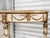 Antique Louis XVI Style Giltwood Handpainted Demi-Lune Console Tables - A Pair For Sale - Image 10 of 15
