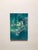 This oil painting depicts a serene figure seated in a lush, ethereal forest, adorned with delicate butterfly wings and...