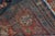 Persian Authentic 19th Century Persian Sultanabad Blue, Red Hand Knotted Wool Rug For Sale - Image 3 of 9