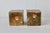 Vintage Hand-Made Italian Florentine Tissue Box Cover Gold White Black Mid-Century- A Pair For Sale - Image 9 of 11