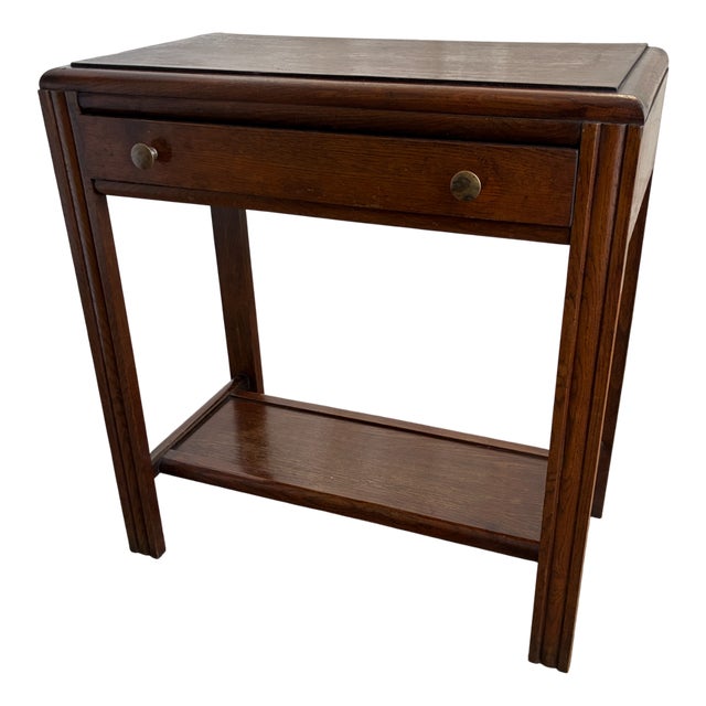 Dutch Art Deco Two-Tier Side Table, 1920s For Sale