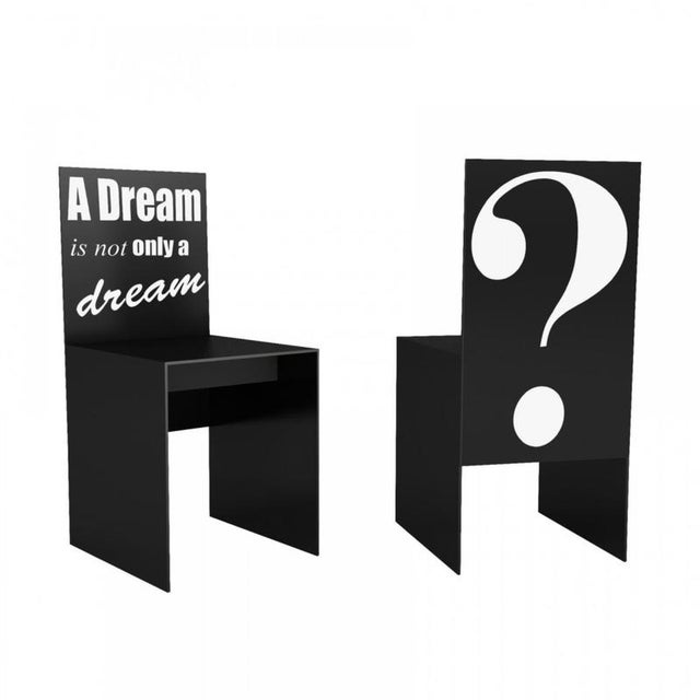 Simbolo Stripes Chair in Powder-Coated Aluminum by Altreforme For Sale - Image 13 of 14