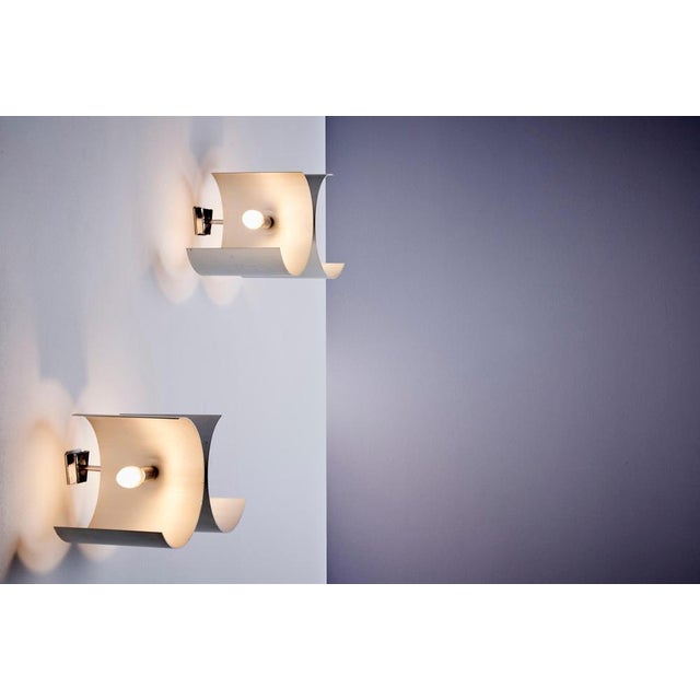 Adjustable Wall Lamps attributed to Giuliano Cesari for Nucleo Sormani, 1960s, Set of 2 For Sale - Image 4 of 17