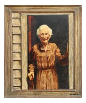 Harry Lane, Centenarian (Grandma), Oil on Board