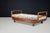 Wood Art Deco Walnut Daybed attributed to Jindřich Halabala, 1930s For Sale - Image 7 of 16
