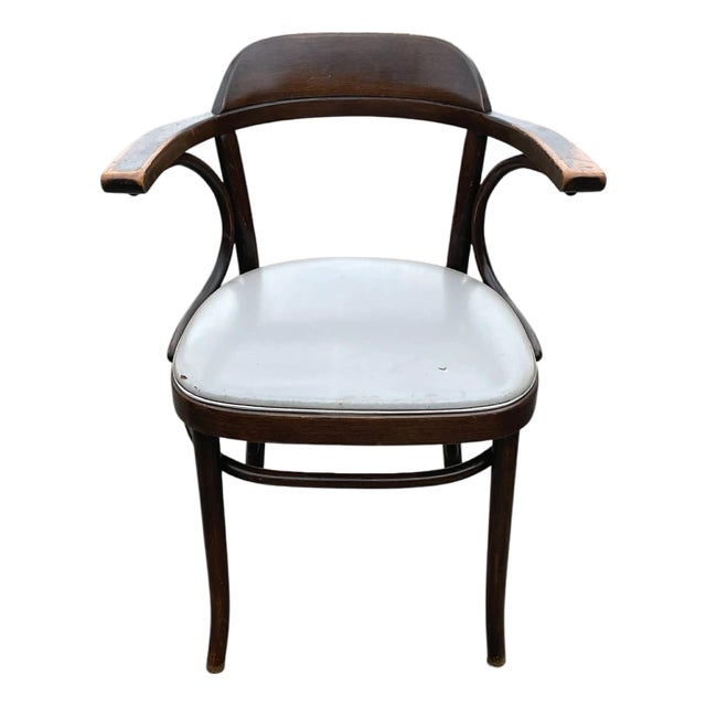 Early 20th Century , Thonet Style Arm Chair For Sale