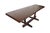 2010s Andrianna Shamaris Live Edge Teak Wood Dining Table For Sale - Image 5 of 5
