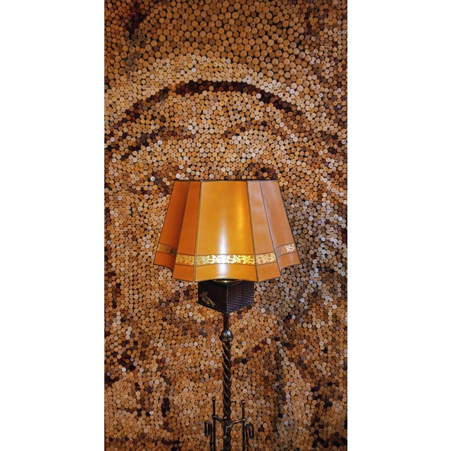 Illuminate Your Home With a True Masterpiece of Historic Design: A Rare Stunning 1890 Late Victorian and Art Nouveau Floor Lamp. For Sale - Image 9 of 12