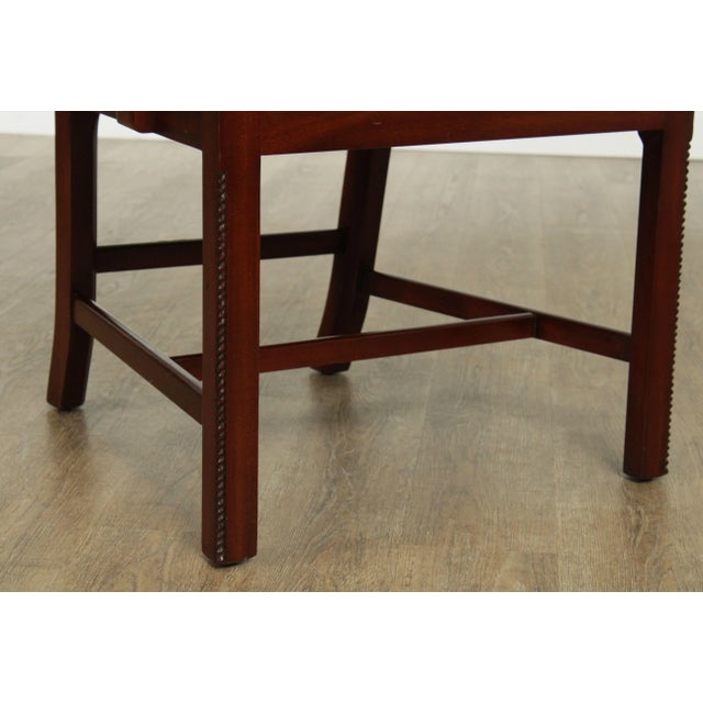 Maitland Smith Chippendale Style Mahogany Armchairs - a Pair For Sale - Image 9 of 13