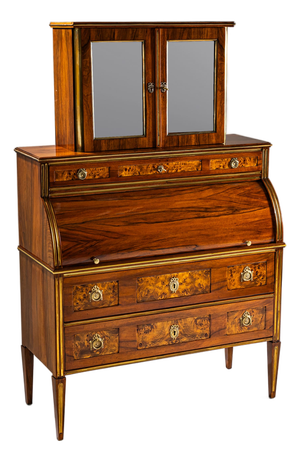 Neoclassical Roll-Top Secretary, France, Late 18th Century