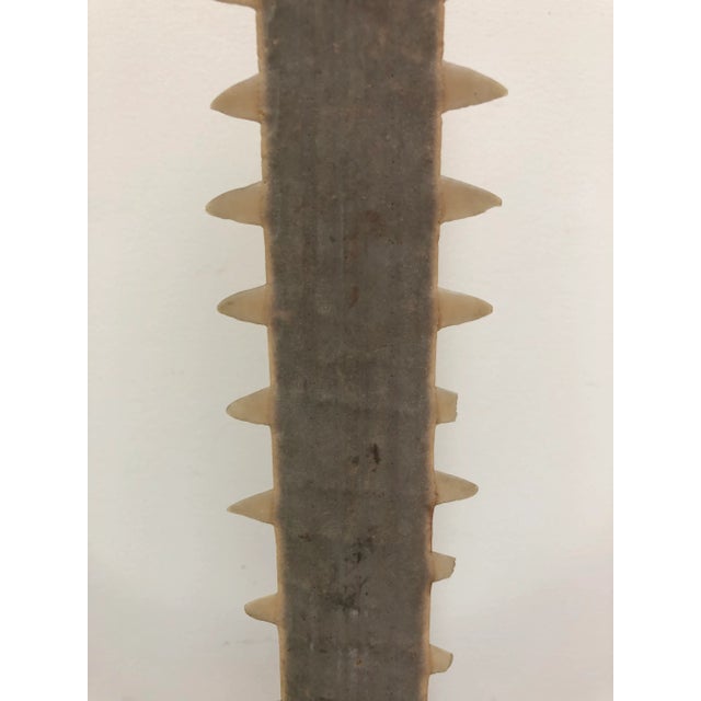 Mid-Century Modern Sawtooth Sculpture, Mid-Century For Sale - Image 3 of 9
